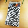thumbnail image 5 of 20 Qty 8.5" x 11" Decorative Flat Paper Gift Bags - Zebra Pattern on White Kraft Bags - for Sales/Treats/Parties Cookies/Gifts - N'icePackaging, 5 of 7