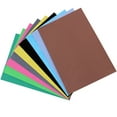thumbnail image 1 of CRAFTHROU 10 Pcs Papier pour Panneau d'Affiche Couleurs Assorties pour Scrapbooking, 1 of 8