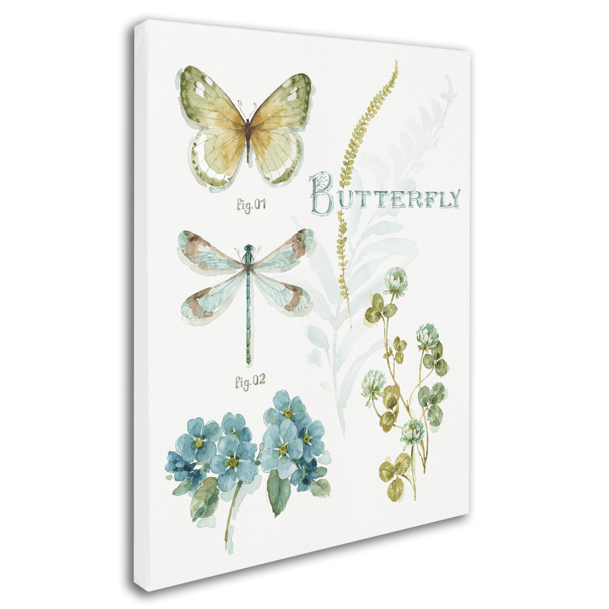 Trademark Fine Art "My Greenhouse Botanical I" Canvas Art by Lisa Audit