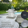 thumbnail image 4 of Resilia Round Under Grill Mat – 36" Diameter, Sandstone, 4 of 10