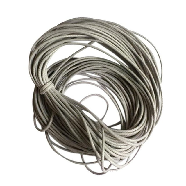 Cordón de Abalorios de Encerado de 10M, Cordón de Joyería , Accesorios DIY de 1mm