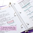 thumbnail image 3 of BAZIC 3 Ring Binder 1" Presentation View Binders Neon Color, Hold 175 Sheets, 24-Count, 3 of 6