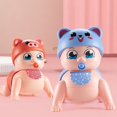 thumbnail image 2 of Crawling Doll Crawling Toy Cute Cartoon Shape Intelligence Development Safe Electric Crawling Baby Doll for Toddlers, 2 of 6