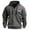 Dark Gray, variant on cllios Tactical Hoodies for Men Quarter Zip Pullover Vintage Workout Hoodies with Pockets Military Cargo Sweatshirt Pullover Men's Quarter Zip Casual Tactical Hoodie