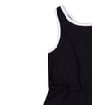 thumbnail image 2 of Wonder Nation Girls Cross Back Romper, Sizes 4-18 & Plus, 2 of 4