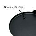 thumbnail image 2 of Starfrit La Forge Classic 9.5" Flat Tava Pan, Ideal for Thin Crepes, Dosas, Chapatis, Parathas and More, Non-Stick Forged Aluminum, Oven Safe, Black, 2 of 5