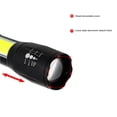 thumbnail image 3 of Linterna Para Acampar T6 Cuentas De Luz Linterna Telescópica Enfoque Led Carpa Banco De Energía Linterna Con Lente Convexa T6 Cuenta Para Acampar Noticed HA022374-00, 3 of 7