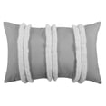 thumbnail image 5 of Kristi 7 Piece Pinch Pleat Comforter Set in Grey by Nanshing, King, 5 of 7