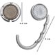 thumbnail image 2 of Foldable Handbag Hanger, Foldable Handbag Hook, Metal Foldable Handbag Hook n, 2 of 3