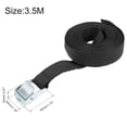 thumbnail image 4 of Uxcell 1.07ft Cam Buckle Tie Down Strap Load Cap for Moving Cargo Polypropylene Black 4pack, 4 of 6