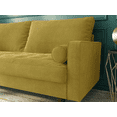 thumbnail image 5 of Koby Home Sectional Loveseat Couch Sofa Mid-Century 58" Sofas Couches for Living Room Goldenrod Yellow, 5 of 9