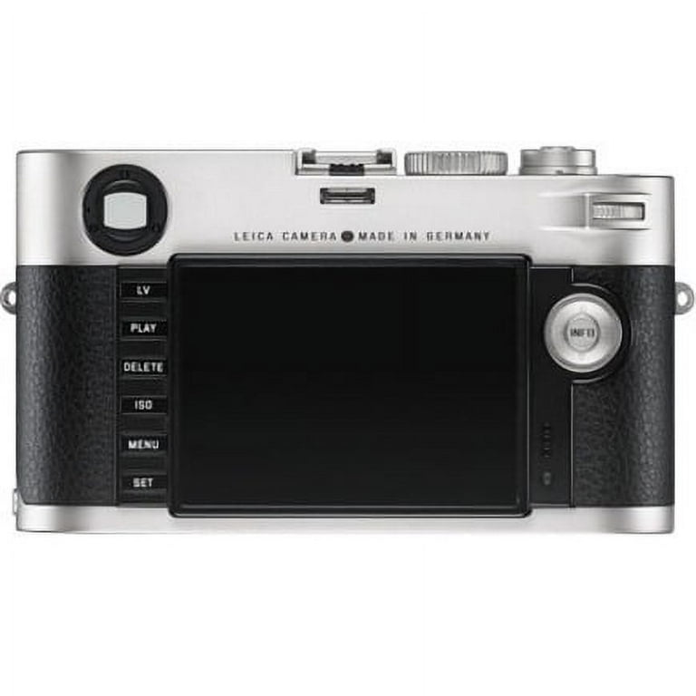 Leica 24 Megapixel Digital Mirrorless Camera Body Only, Silver