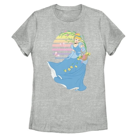 - Cinderella Women's Flower Basket T-Shirt