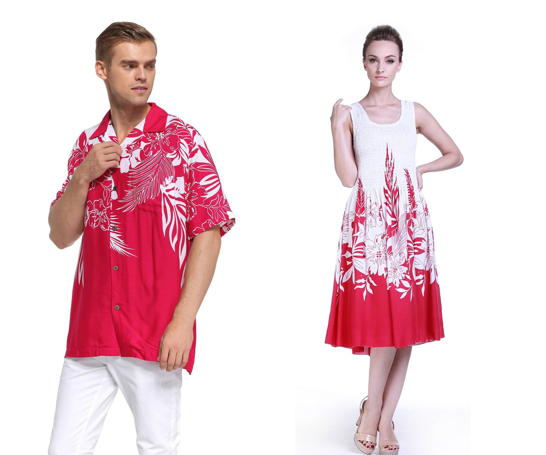 matching hawaiian shirts for couples