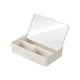 thumbnail image 4 of Organizador de cosméticos, espejo de tocador, caja organizadora de escritorio, estuche de joyería, caja de almacenamiento de escritorio portátil de Yuyangstore Organizador de maquillaje de escritorio, 4 of 8