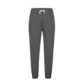 thumbnail image 3 of Wyobmus Men's Active Athletic Sweatpants Drawstring Running Joggers Elastic Waist Sweats Pants Closed Bottom Workout Sweatpants Gray, 3 of 5