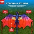 thumbnail image 4 of TOY Life 55.9'' Dragon Kites Easy to Fly for Kids Adults with 328.1 FT String, Beach Kite Outdoor Game Outside Toys Activity, Shark Toys for Kids, Gift for Boys Ages 4-8, 4 of 9