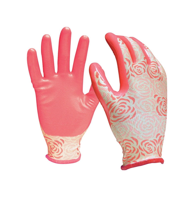 New. Women's Gardening Gloves Polyester and Nitrile Covering 