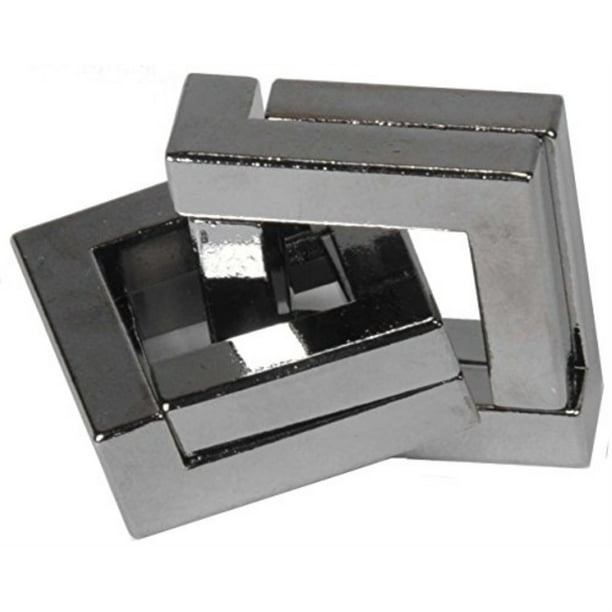 QUARTET Hanayama Cast Metal Brain Teaser Puzzle - Walmart.com - Walmart.com