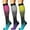 Green-10, variant on STETMN Compression Socks for Women 3 Pairs Circulation Best Support for Running Sports Cycling