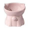thumbnail image 1 of Comedero para gatos, comedero para perros pequeños, protector de bigotes y cuello, bebedero estable y para gatos. Rosa, 1 of 8