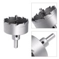 thumbnail image 4 of 60mm Carburo Agujero Cortador, TCT Agujero Sierras para 0,5mm-3mm Inoxidable Acero 5mm Metal Lámina, 4 of 4