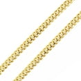 thumbnail image 5 of Bling Trax 14K Gold Plated Miami Cuban Link Necklace Chain – Hidden Lock, Men & Women Hip Hop Jewelry, Luxury Finish, 5 of 8