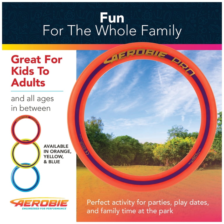 Aerobie Pro Ring Flying Disc, 14 Inch Orange photo 5