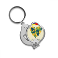 thumbnail image 1 of En forma de corazón de mi adorable Brasil Brasil Cortaúñas afiladas cortaúñas de acero inoxidable, 1 of 3