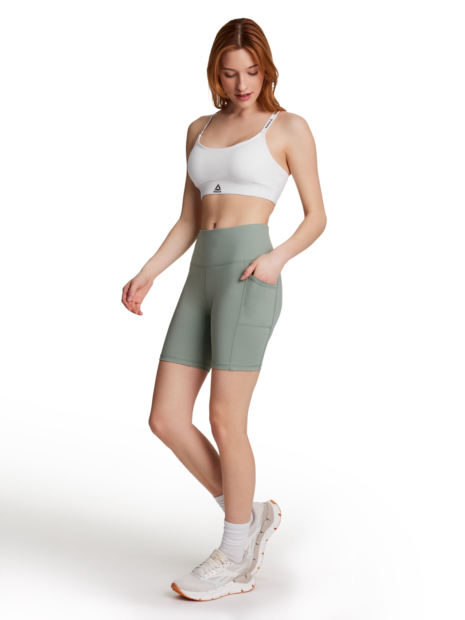 Reebok Women's Everyday High Rise Bike Short, 7" Inseam, Sizes XS-XXXL