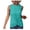 Tank Tops for Women Plus Size-Green, variant on Tank Tops with Built in Bras Women's Summer New Fashion Slim Hole Hole Solid Color Kink CrewNeck Vest Brown L