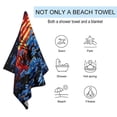 thumbnail image 2 of Independence Day Of The United States Flag Ultra Fine Fiber Beach Towels for Travel And Quick Drying Absorbent Towels for Swimming, 2 of 7