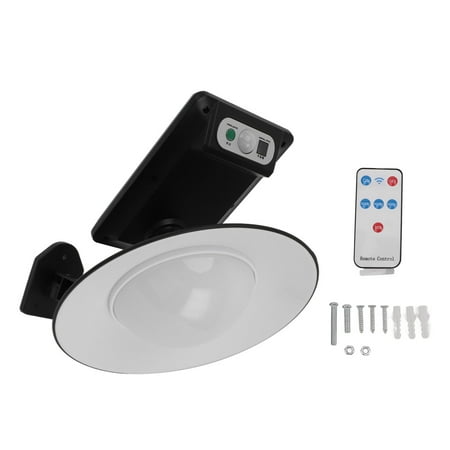 

2024 Solar Barn Light Wall Mount IP65 Waterproof Light Sensor Human Body Induction with Remote Controller Security Light for Porch