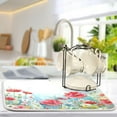 thumbnail image 5 of Wildflowers Dish Drying Mat, Absorbent Microfiber Pad Protector For Kitchen Counter Top Mat Dish Drainboard 16x18in Home Decor, 5 of 7