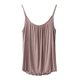 thumbnail image 4 of Puntoco Camisetas básicas sin mangas para mujer, moda de verano para mujer, color sólido, con relleno en el pecho y tirantes, cuello redondo, 4 of 5