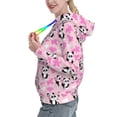 thumbnail image 2 of Cauagu Funny Panda Draws A Heart for Women's Hooded Sweatshirts Pullover Hoodie for Women Fall Workout Sweat Long Sleeve Preppy Sweatshirts-Large, 2 of 7