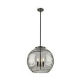thumbnail image 5 of Innovations Lighting - Athens Deco Swirl - 3 Light Pendant In Industrial, 5 of 7