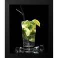 thumbnail image 2 of Braun Studio 15x18 Black Modern Framed Museum Art Print Titled - Mojito 1, 2 of 5