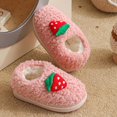 thumbnail image 4 of Baozhu Shoes Children's Indoor Shoes Plush Shoes Baby Heels Children's Cotton Slippers Plush Fruit Cotton Shoes, 4 of 5