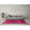 thumbnail image 3 of Ahgly Company Indoor Rectangle Animal Pink Traditional Area Rugs, 5' x 7', 3 of 4