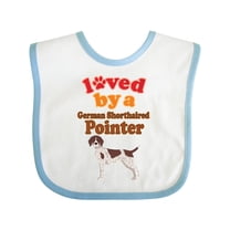 Inktastic German Shorthaired Pointer Owner Girls Baby Bib