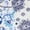 Blue Floral Paisley Border, variant on Jessica London Women's Plus Size Swing Tunic Oversized Long Blouse