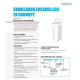 thumbnail image 2 of Suavizador Ensamblado en Gabinete para la Suavización de Agua Purikor PKSOFT1044-1.5G, 2 of 4