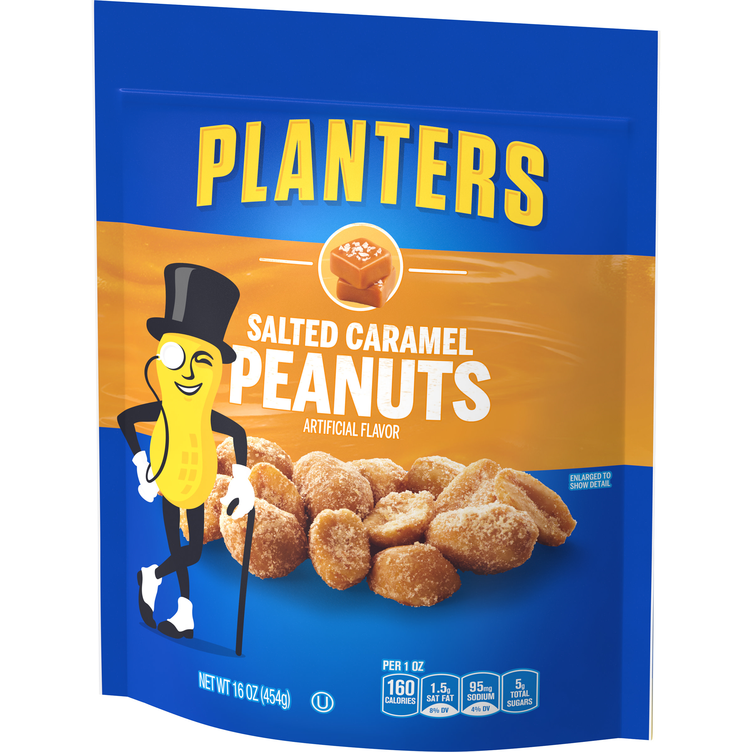 Planters Salted Caramel Peanuts, 16 oz Bag - Walmart.com