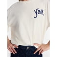 thumbnail image 4 of Kacey Lee Women's Y'all Women's Graphic Tee with Short Sleeves, Sizes XS-XXL, 4 of 5