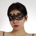 thumbnail image 4 of Sinknap 1 Pair Sparkling Lace Masquerade Eye Cover Women Venetian Lace Eye Cover Party Prom Ball Costume Supplies, 4 of 5