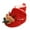 Red, variant on Infant Baby Slippers Girls Boys Booties Warm Baby Socks Shoes Newborn Crib Footwear Prewalkers Gray for Size 5