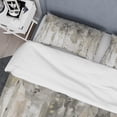 thumbnail image 4 of Designart 'The Modern Grey Forest IV' Glam Duvet Cover Set, 4 of 4