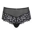 thumbnail image 2 of Panache Allure Deep Brief (10764),2XL,Black/Latte, 2 of 6