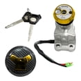 thumbnail image 3 of S SERENABLE Ignition Switch Lock Battery Cylinder Lock Accessories Multifunctional Repairing golden, 3 of 5